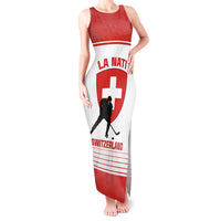 Custom Switzerland Hockey Tank Maxi Dress Come On La Nati