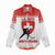 Custom Switzerland Hockey Women Casual Shirt Come On La Nati