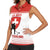 Custom Switzerland Hockey Women Sleeveless Polo Shirt Come On La Nati