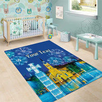 Personalized Estonian Restoration of Independence Area Rug Freedom Square Tallinn Capital