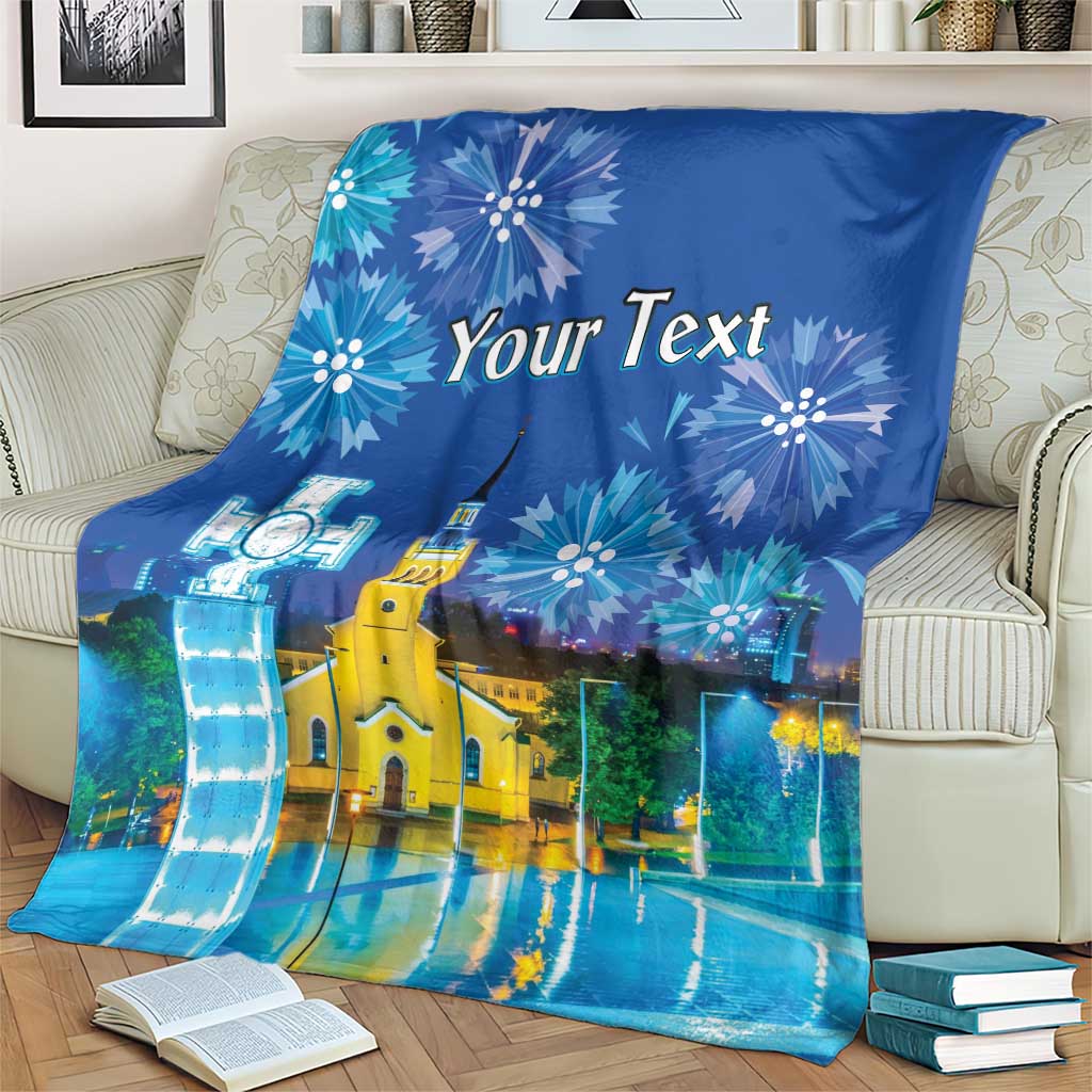 Personalized Estonian Restoration of Independence Blanket Freedom Square Tallinn Capital