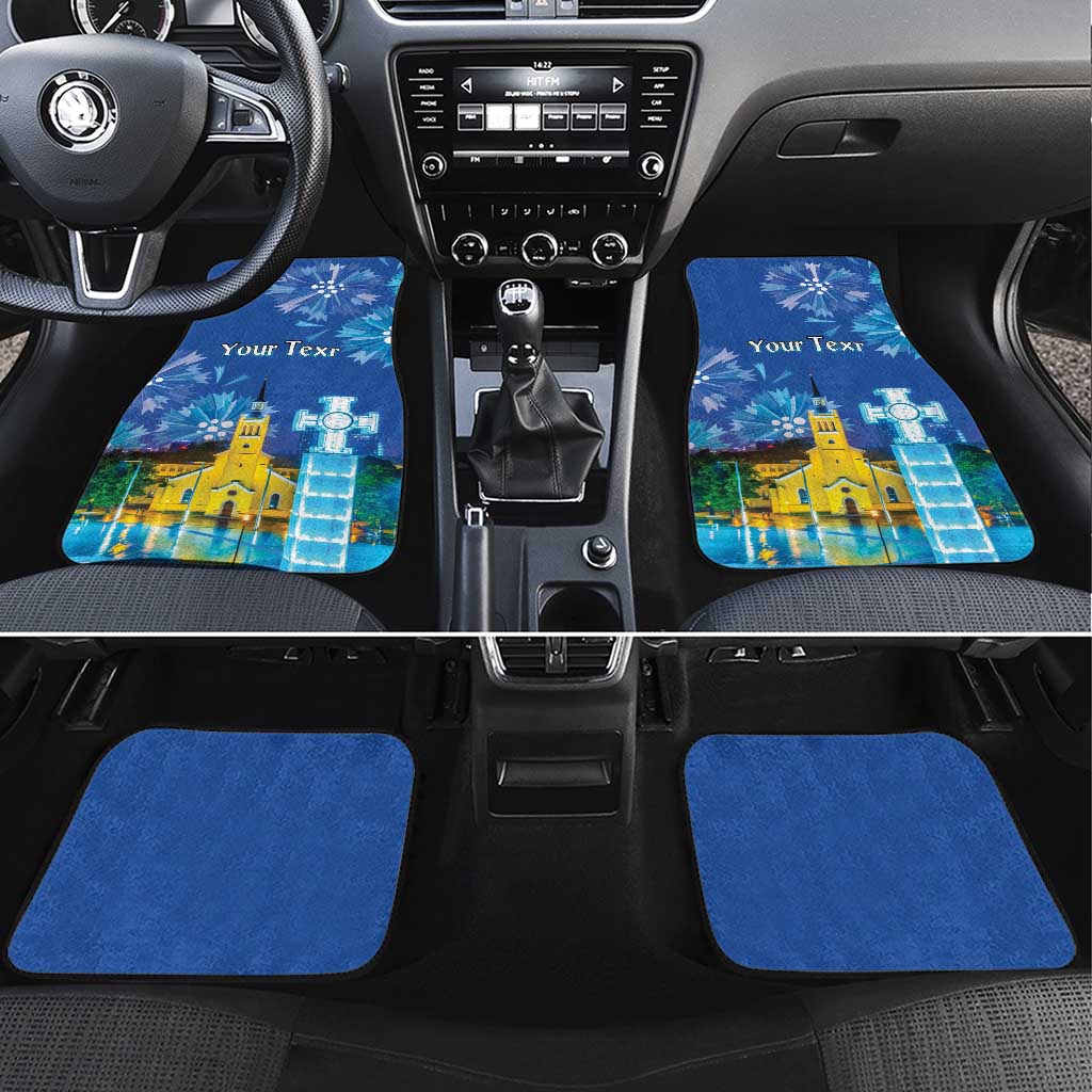 Personalized Estonian Restoration of Independence Car Mats Freedom Square Tallinn Capital