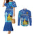 Personalized Estonian Restoration of Independence Couples Matching Mermaid Dress and Long Sleeve Button Shirt Freedom Square Tallinn Capital