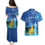 Personalized Estonian Restoration of Independence Couples Matching Puletasi and Hawaiian Shirt Freedom Square Tallinn Capital