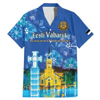 Personalized Estonian Restoration of Independence Family Matching Mermaid Dress and Hawaiian Shirt Freedom Square Tallinn Capital