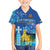 Personalized Estonian Restoration of Independence Family Matching Off Shoulder Short Dress and Hawaiian Shirt Freedom Square Tallinn Capital
