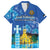 Personalized Estonian Restoration of Independence Family Matching Short Sleeve Bodycon Dress and Hawaiian Shirt Freedom Square Tallinn Capital