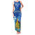 Personalized Estonian Restoration of Independence Family Matching Tank Maxi Dress and Hawaiian Shirt Freedom Square Tallinn Capital
