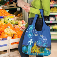 Personalized Estonian Restoration of Independence Grocery Bag Freedom Square Tallinn Capital