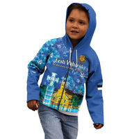 Personalized Estonian Restoration of Independence Kid Hoodie Freedom Square Tallinn Capital