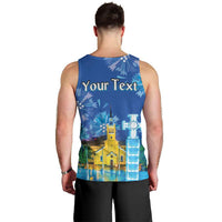 Personalized Estonian Restoration of Independence Men Tank Top Freedom Square Tallinn Capital