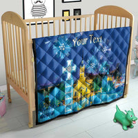 Personalized Estonian Restoration of Independence Quilt Freedom Square Tallinn Capital