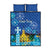 Personalized Estonian Restoration of Independence Quilt Bed Set Freedom Square Tallinn Capital