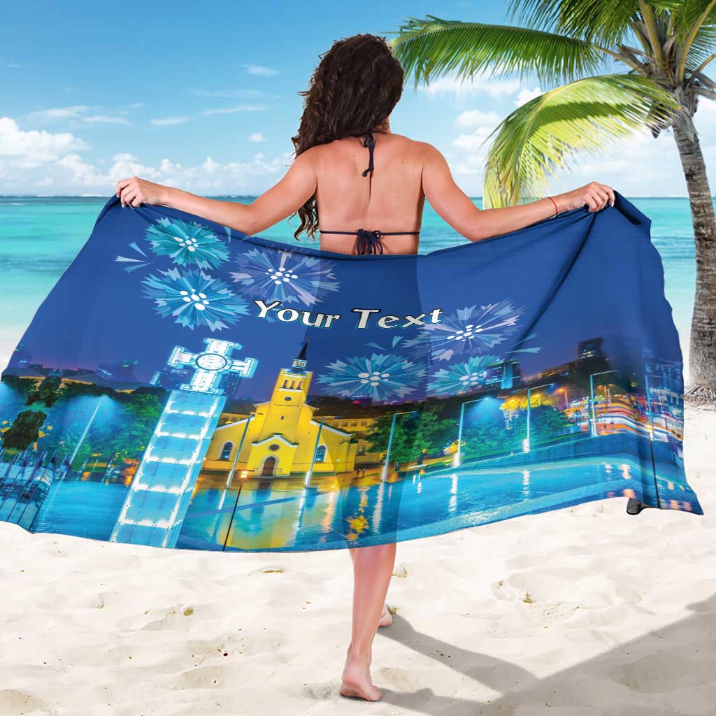 Personalized Estonian Restoration of Independence Sarong Freedom Square Tallinn Capital