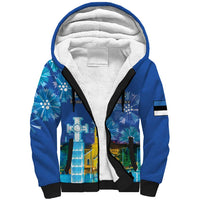 Personalized Estonian Restoration of Independence Sherpa Hoodie Freedom Square Tallinn Capital