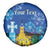 Personalized Estonian Restoration of Independence Spare Tire Cover Freedom Square Tallinn Capital