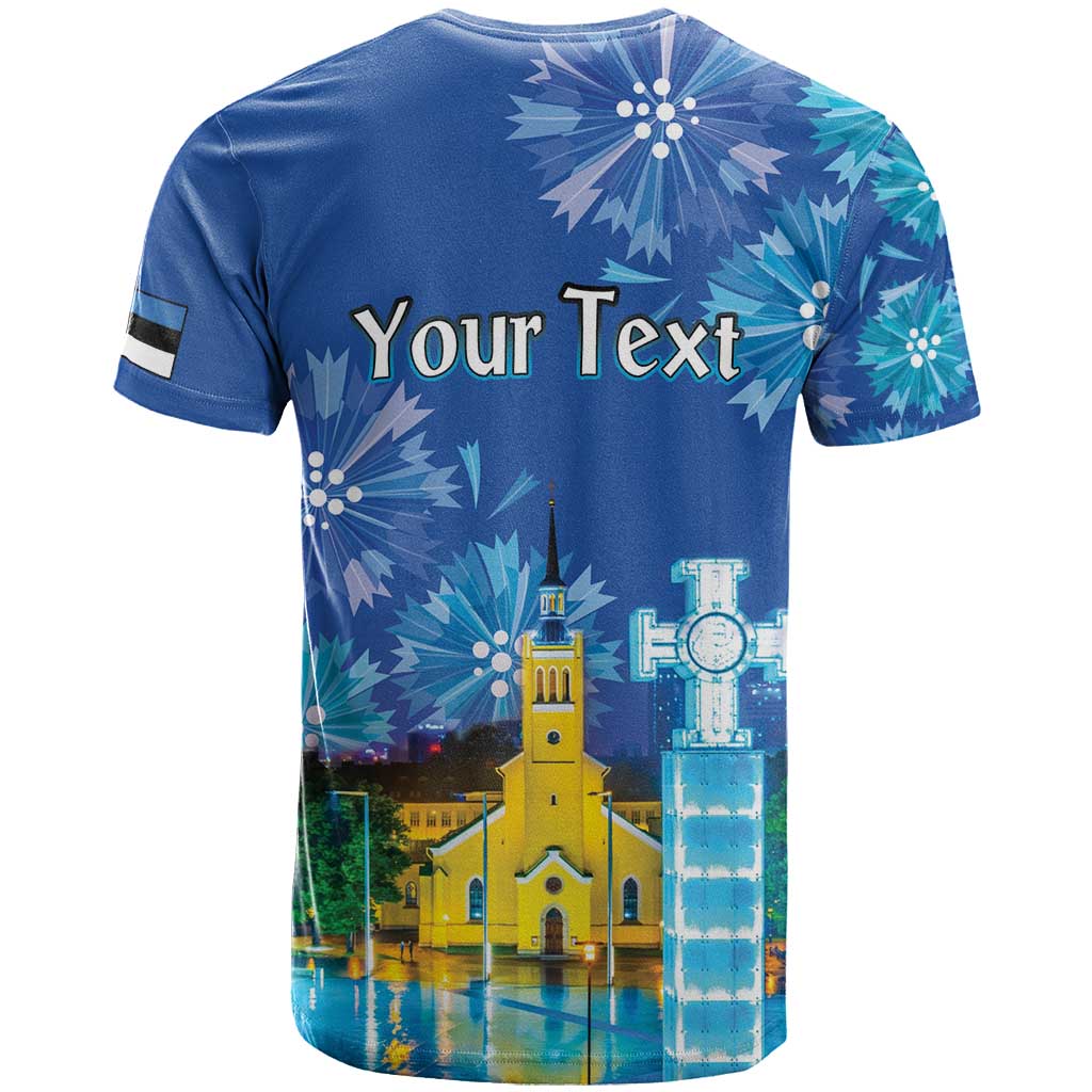 Personalized Estonian Restoration of Independence T Shirt Freedom Square Tallinn Capital