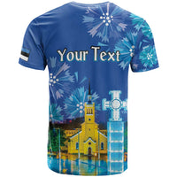 Personalized Estonian Restoration of Independence T Shirt Freedom Square Tallinn Capital