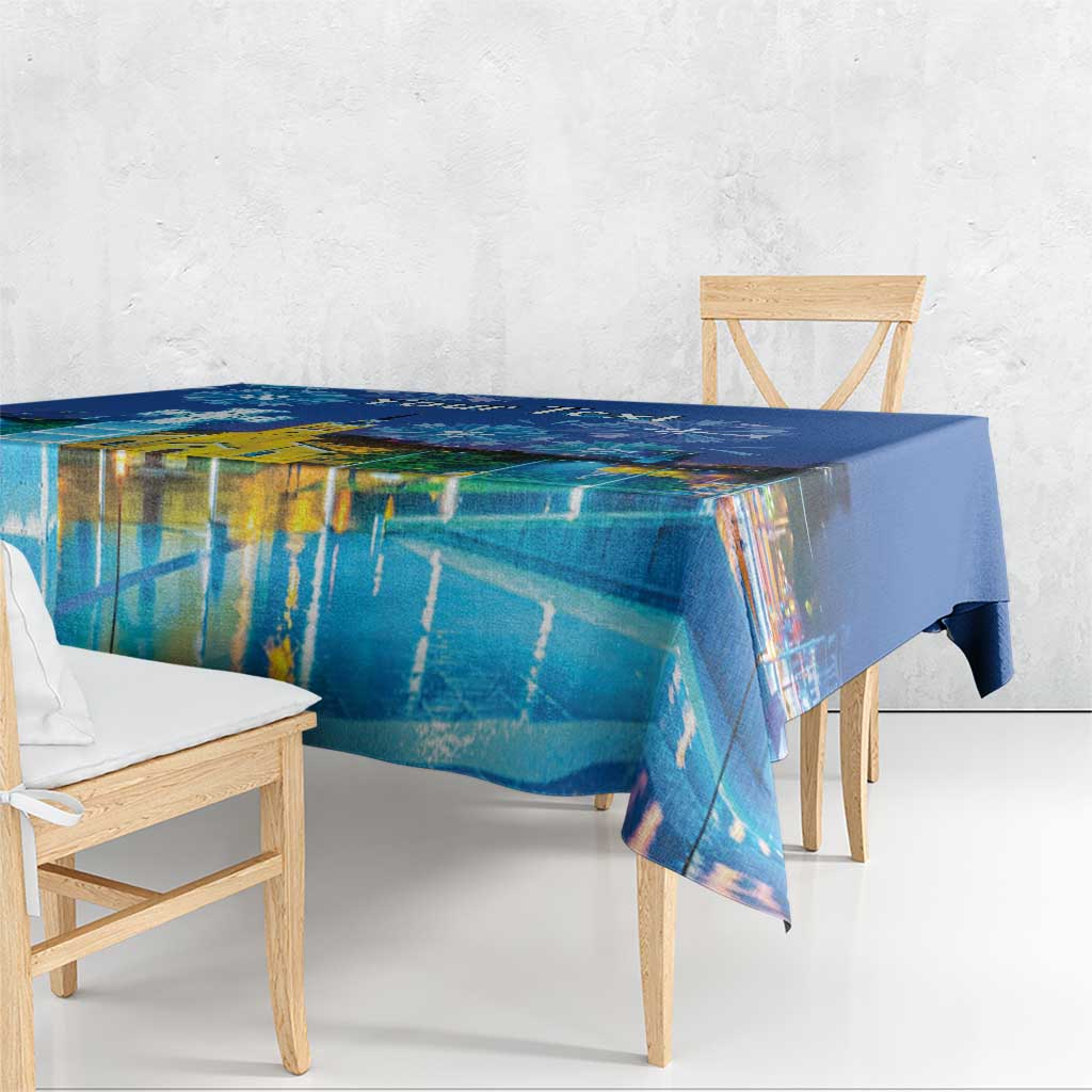 Personalized Estonian Restoration of Independence Tablecloth Freedom Square Tallinn Capital