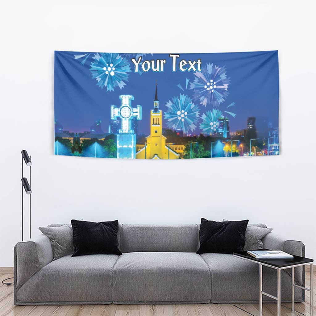 Personalized Estonian Restoration of Independence Tapestry Freedom Square Tallinn Capital