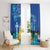 Personalized Estonian Restoration of Independence Window Curtain Freedom Square Tallinn Capital