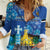 Personalized Estonian Restoration of Independence Women Casual Shirt Freedom Square Tallinn Capital