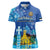 Personalized Estonian Restoration of Independence Women Polo Shirt Freedom Square Tallinn Capital