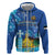 Personalized Estonian Restoration of Independence Zip Hoodie Freedom Square Tallinn Capital