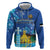 Personalized Estonian Restoration of Independence Zip Hoodie Freedom Square Tallinn Capital
