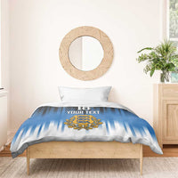Custom Estonia Football Bedding Set Come On Kalevipojad