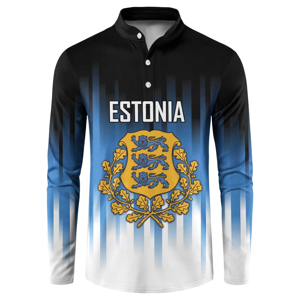 Custom Estonia Football Button Sweatshirt Come On Kalevipojad