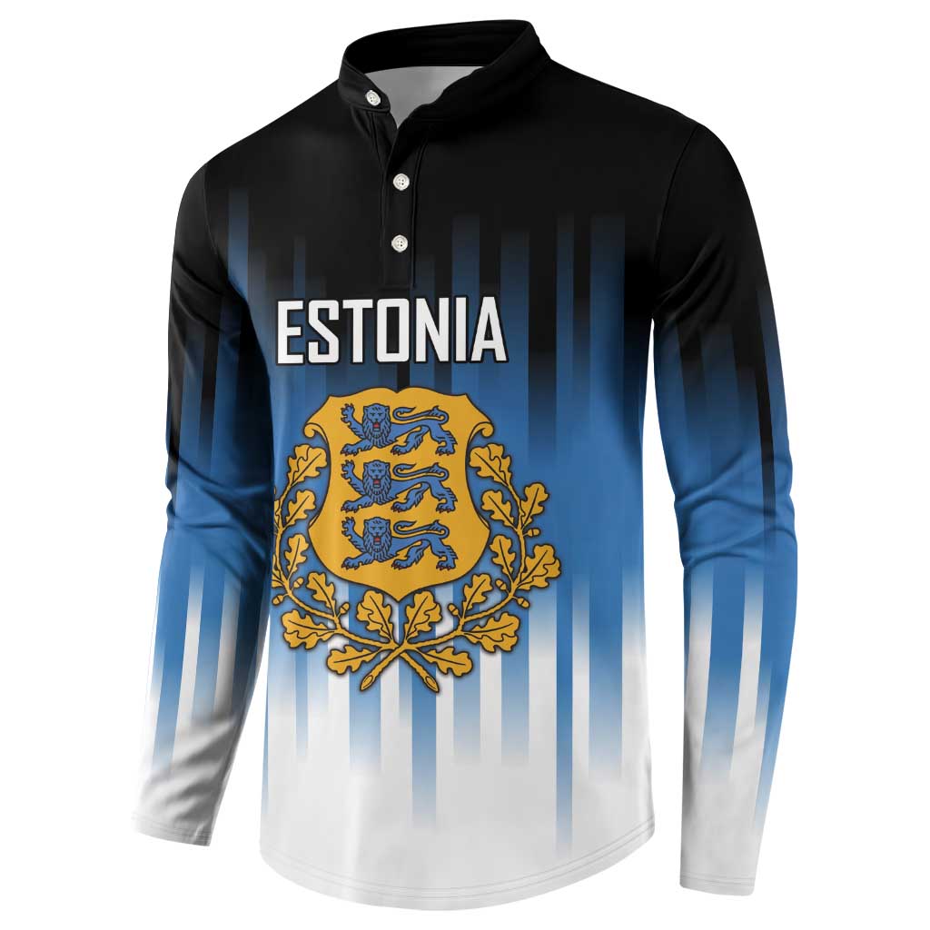 Custom Estonia Football Button Sweatshirt Come On Kalevipojad