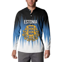 Custom Estonia Football Button Sweatshirt Come On Kalevipojad