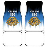 Custom Estonia Football Car Mats Come On Kalevipojad