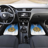 Custom Estonia Football Car Mats Come On Kalevipojad