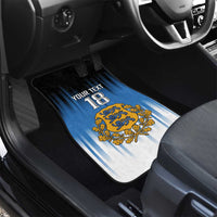 Custom Estonia Football Car Mats Come On Kalevipojad