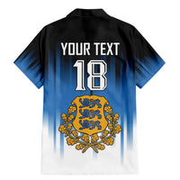 Custom Estonia Football Family Matching Mermaid Dress and Hawaiian Shirt Come On Kalevipojad