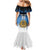 Custom Estonia Football Family Matching Mermaid Dress and Hawaiian Shirt Come On Kalevipojad