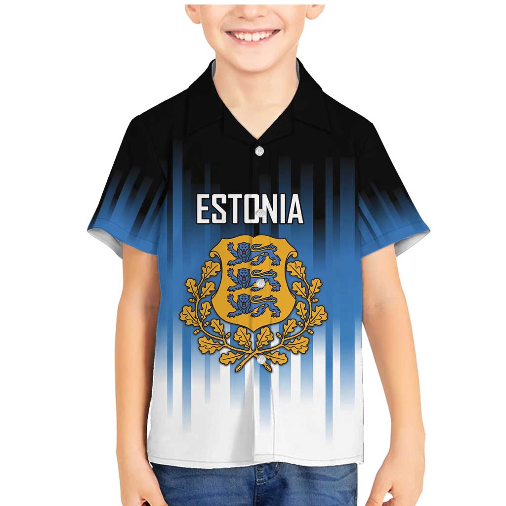 Custom Estonia Football Family Matching Mermaid Dress and Hawaiian Shirt Come On Kalevipojad