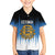 Custom Estonia Football Family Matching Off Shoulder Maxi Dress and Hawaiian Shirt Come On Kalevipojad