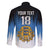 Custom Estonia Football Family Matching Off Shoulder Short Dress and Hawaiian Shirt Come On Kalevipojad
