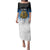 Custom Estonia Football Family Matching Puletasi and Hawaiian Shirt Come On Kalevipojad