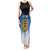 Custom Estonia Football Family Matching Tank Maxi Dress and Hawaiian Shirt Come On Kalevipojad