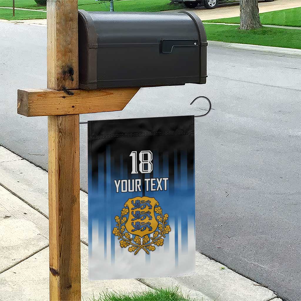 Custom Estonia Football Garden Flag Come On Kalevipojad