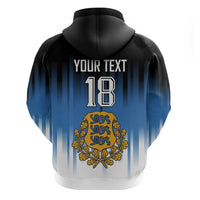 Custom Estonia Football Hoodie Come On Kalevipojad