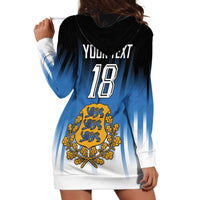 Custom Estonia Football Hoodie Dress Come On Kalevipojad