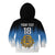 Custom Estonia Football Kid Hoodie Come On Kalevipojad