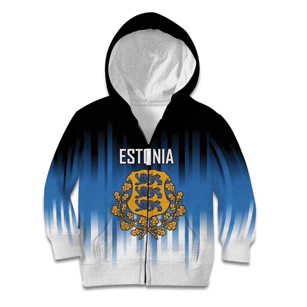 Custom Estonia Football Kid Hoodie Come On Kalevipojad