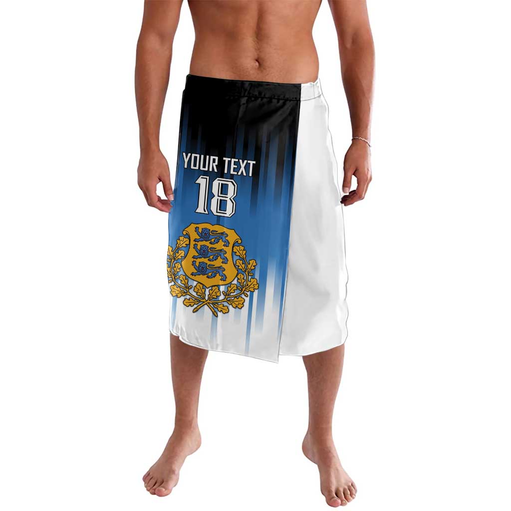 Custom Estonia Football Lavalava Come On Kalevipojad