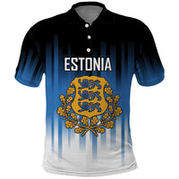 Custom Estonia Football Polo Shirt Come On Kalevipojad